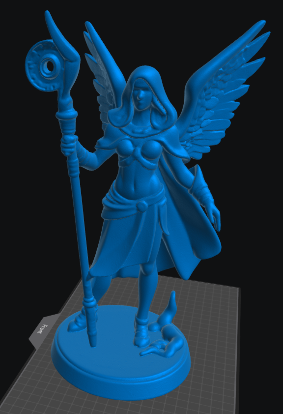 Aasimar Warlock Female 1