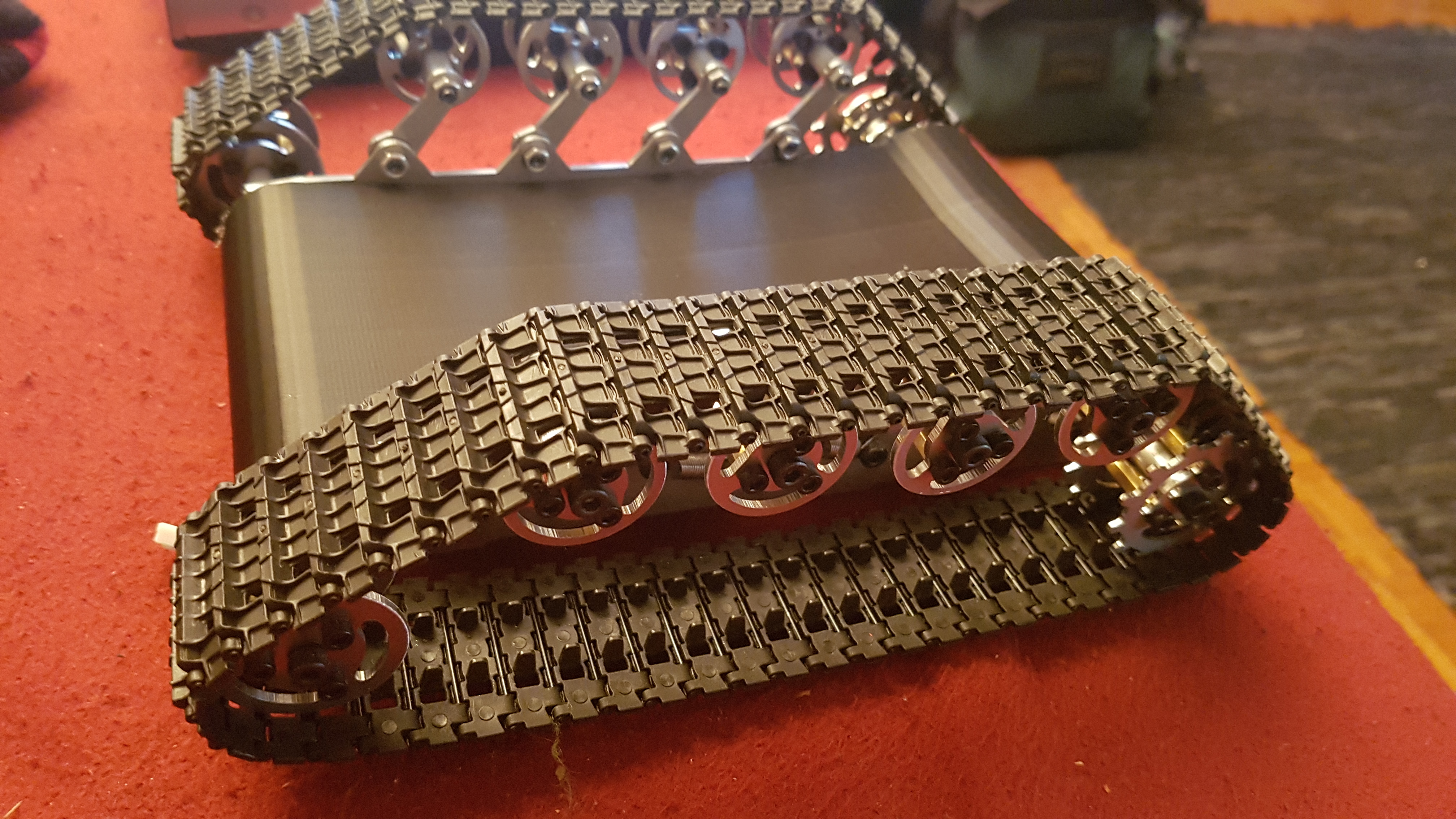 Mini Ripsaw Robot tank tracked lower cover