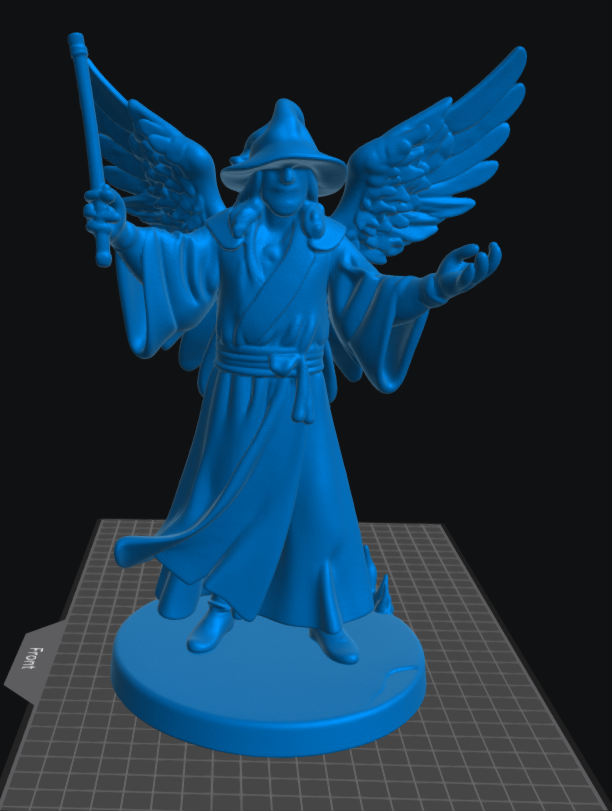 Aasimar Wizard Male 3
