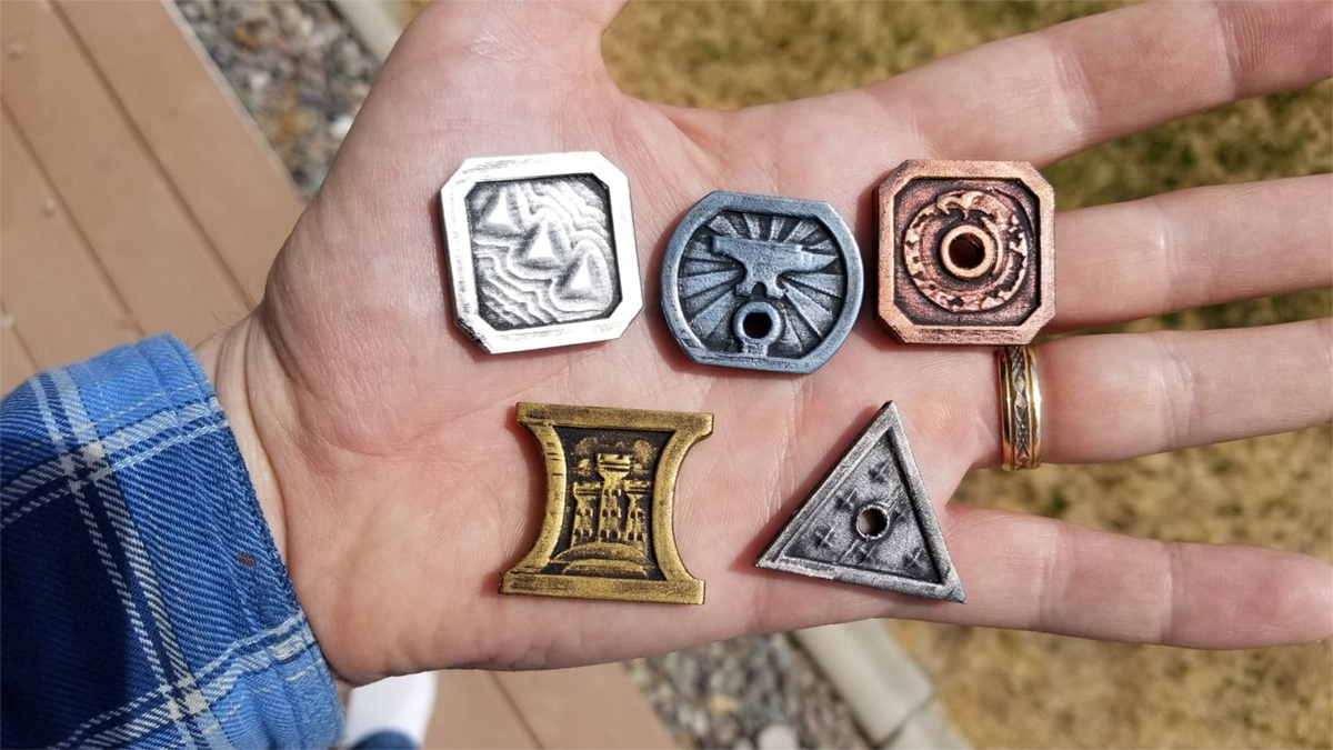 D&D Coins - Dungeons & Dragons - 5E Doublesided