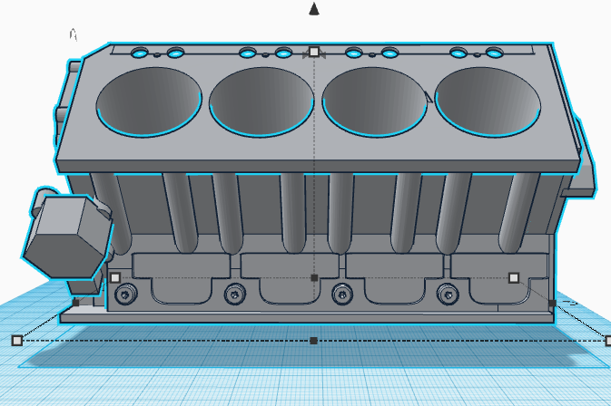 Raised Cam Hemi Block