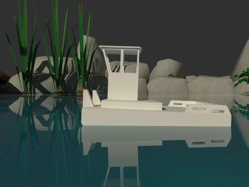 Mini RC tugboat Springer .. beta
