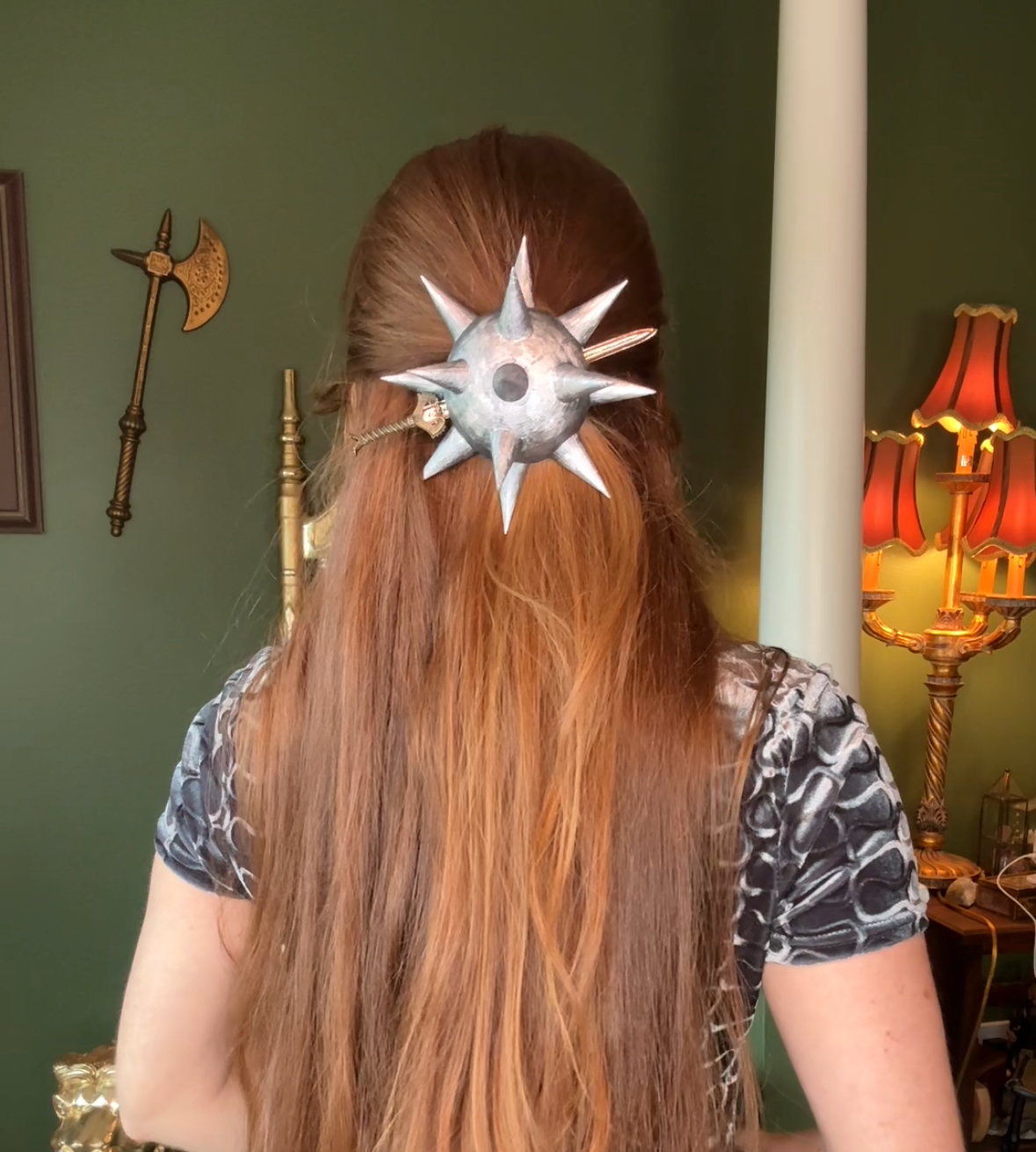 Mace Buns- Mace hair pin
