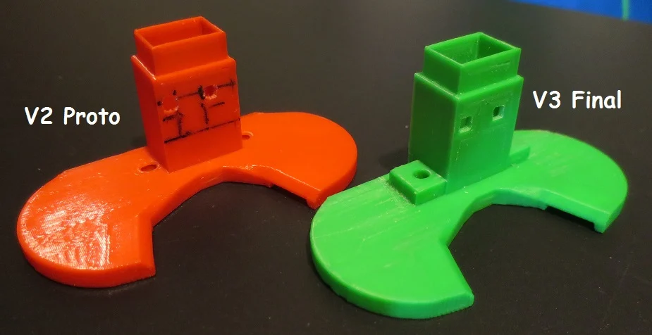 Remix of "DRAKEN - QIDI X-Plus X-Max Fan Duct" - for V3 Qidi Carriage + heatbreak cooling holes