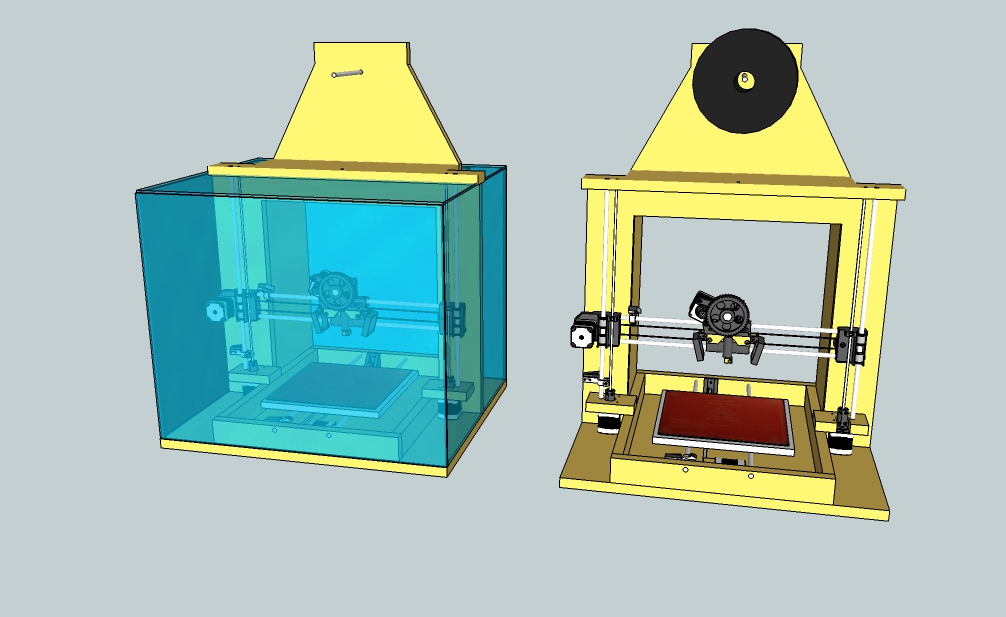 Mendel90 +prusa i3 ReworkRJ61