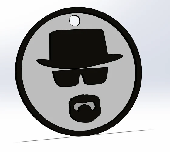 Breaking bad keychain