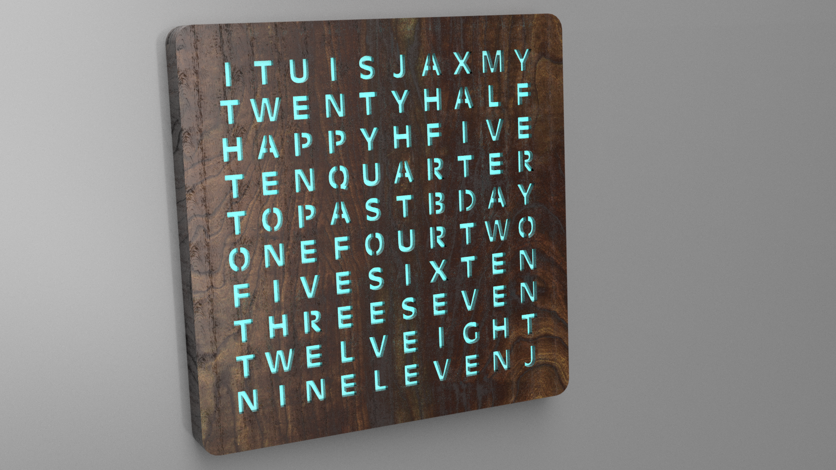 WS2812b Strip Word Clock
