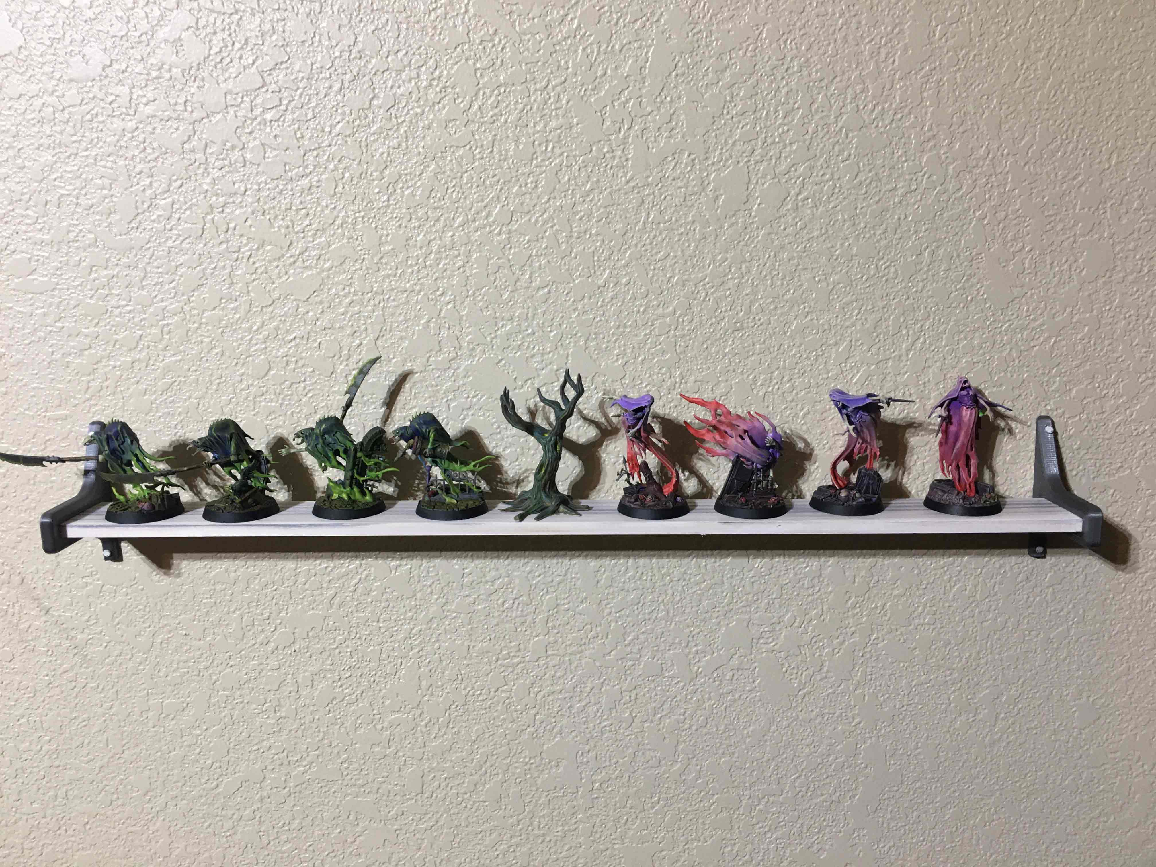 Miniature Figure Display Shelf