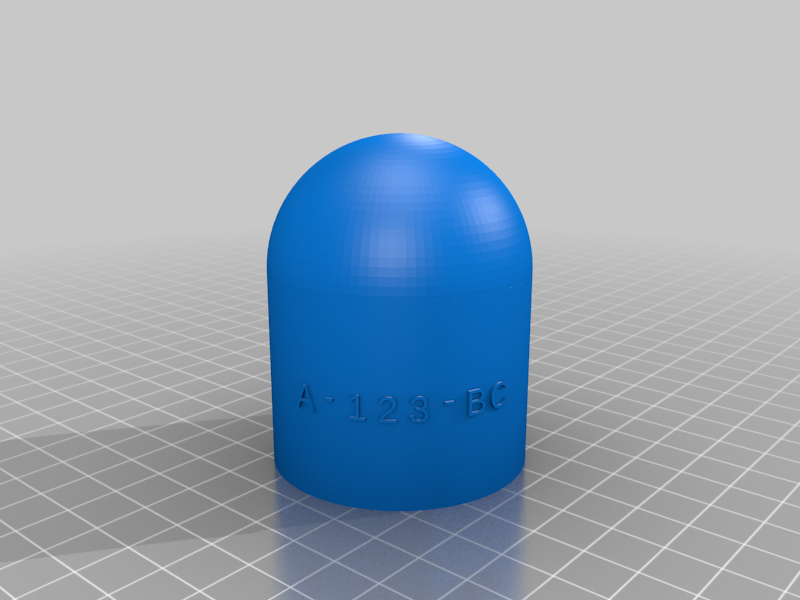 Towbar cap (Customisable)