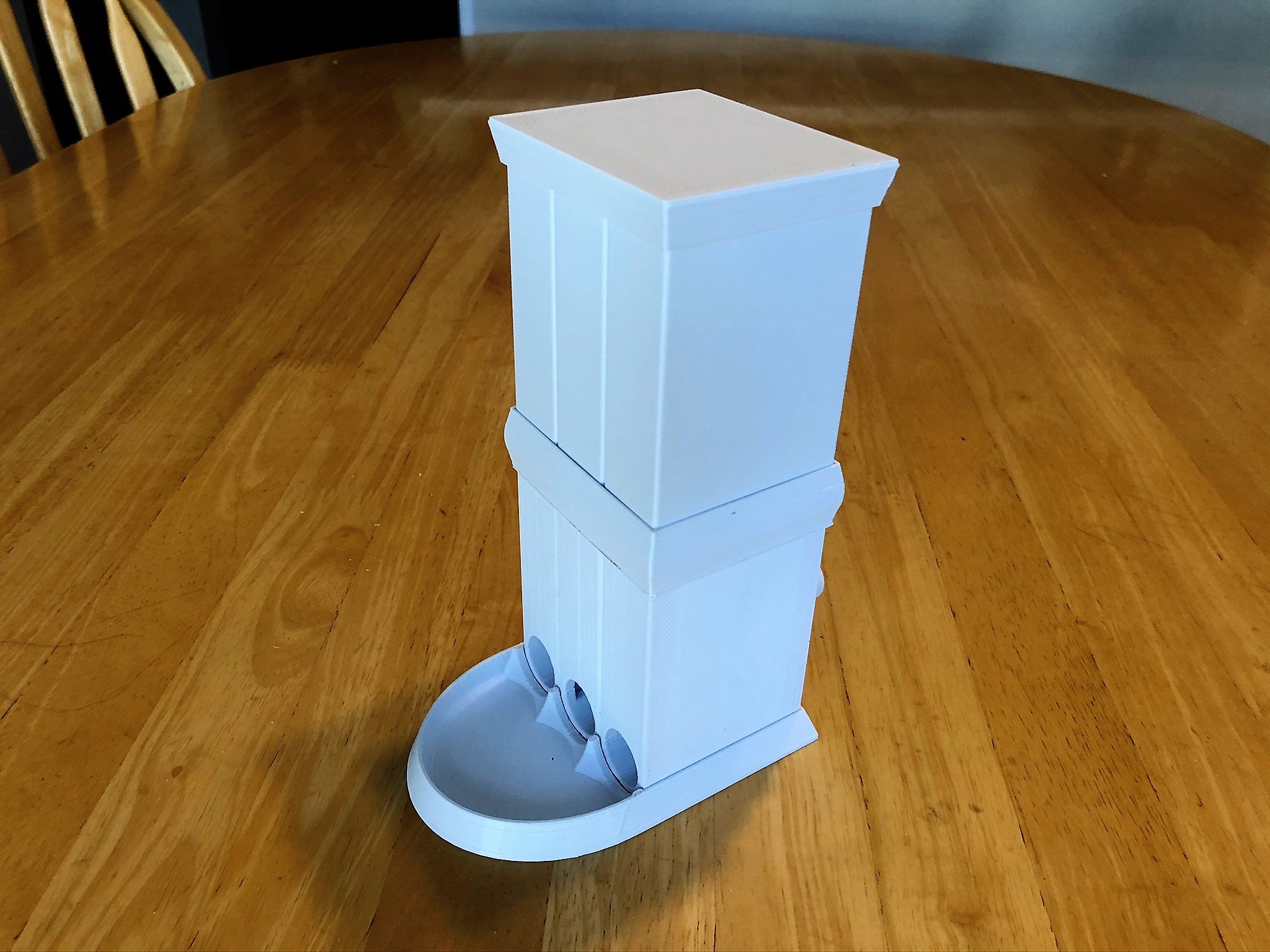 Modular Candy Dispenser - Enclosed Push Button Cartridges