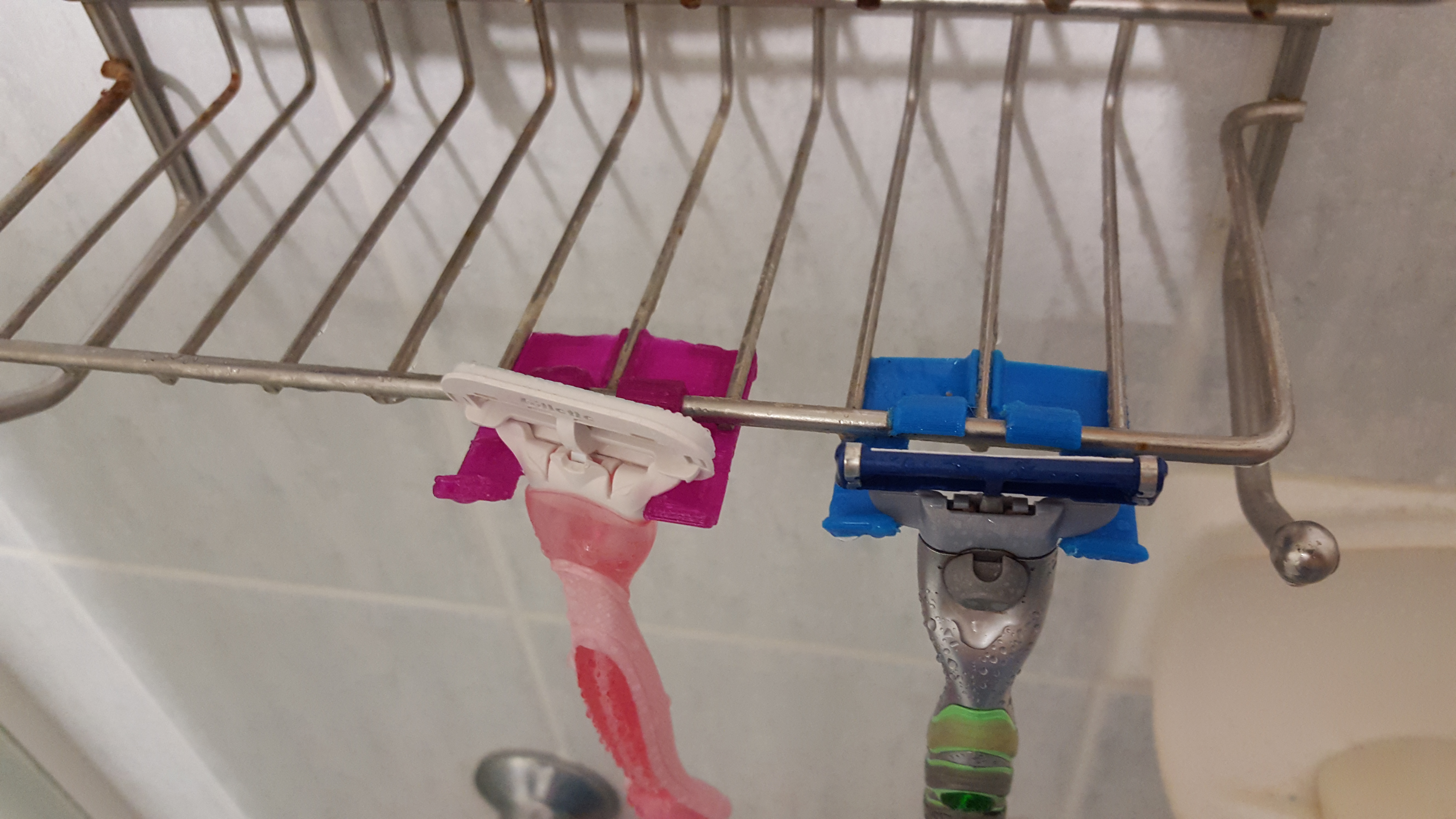 Wire Shelf Razor Hook