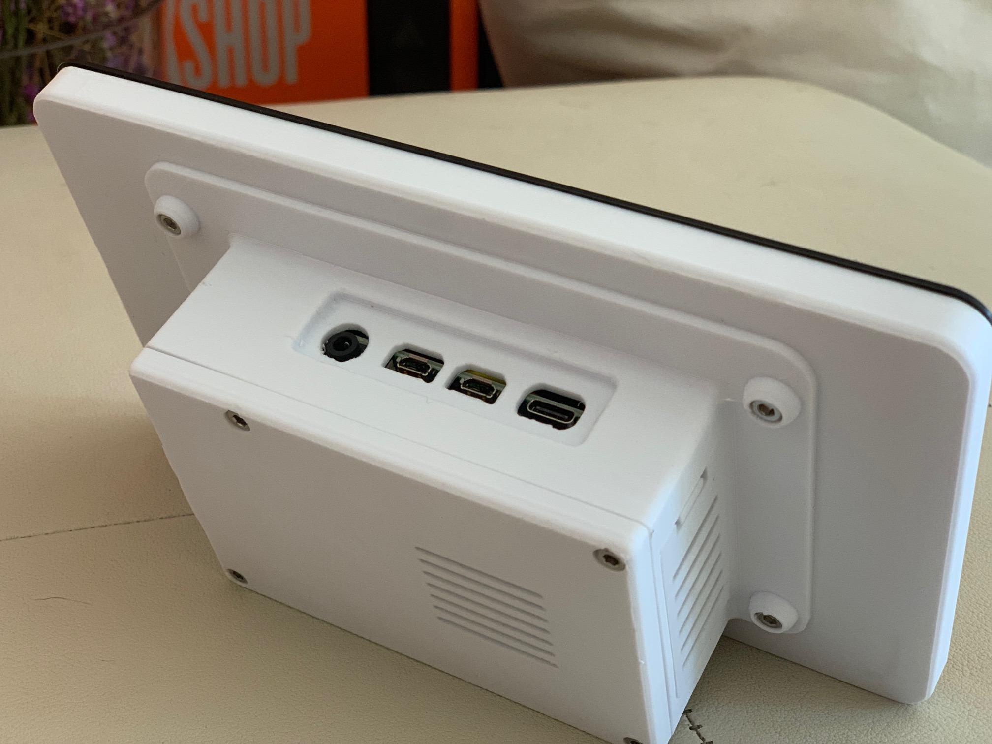Raspberry Touchscreen Case RPI 4 B
