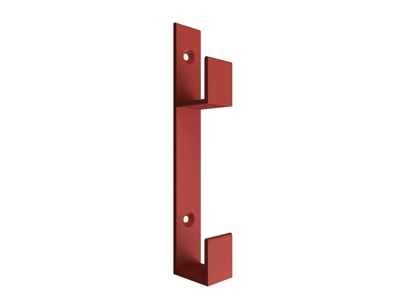 Folding rule double wall mount