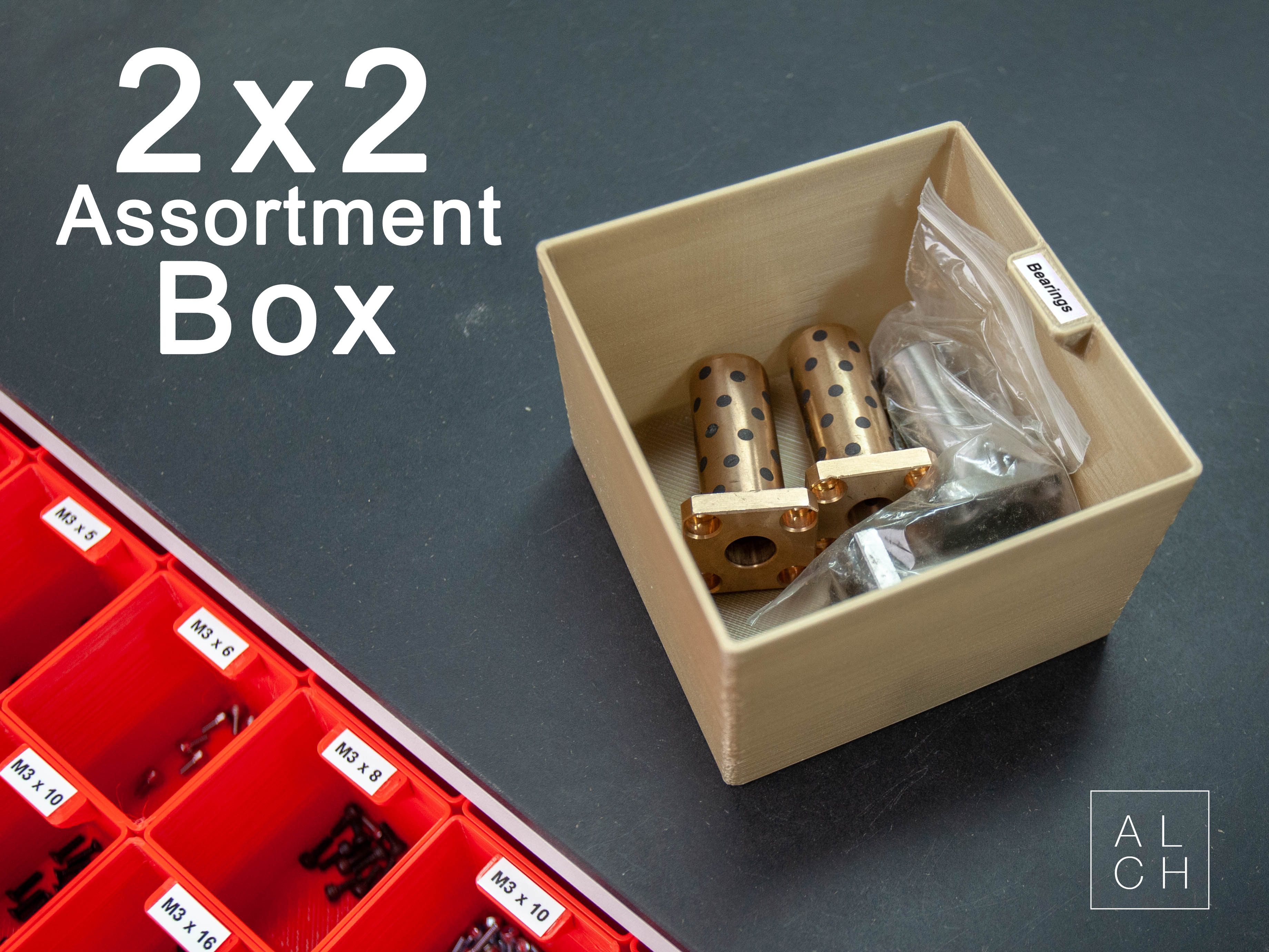 Assortment system box 2x2