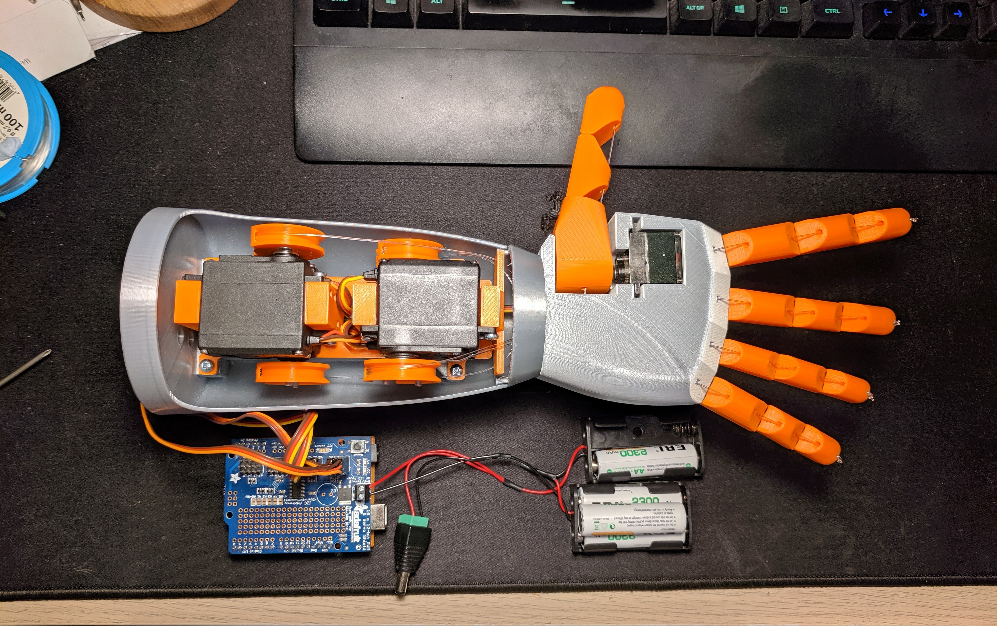 Humanoid Robotic Hand