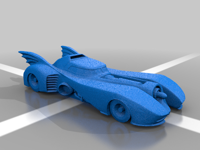 1990s Batmobile Downforce