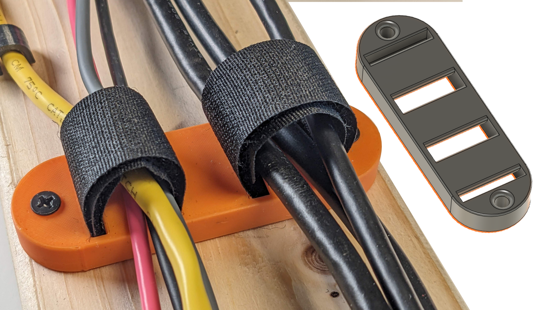 Velcro Strap Cable Organizer