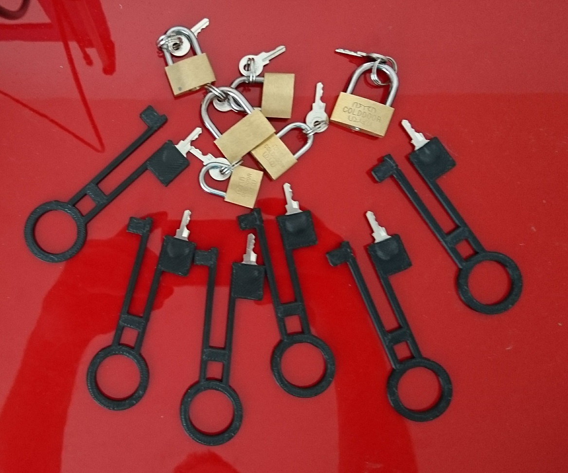 Davy Jones Key for Padlock