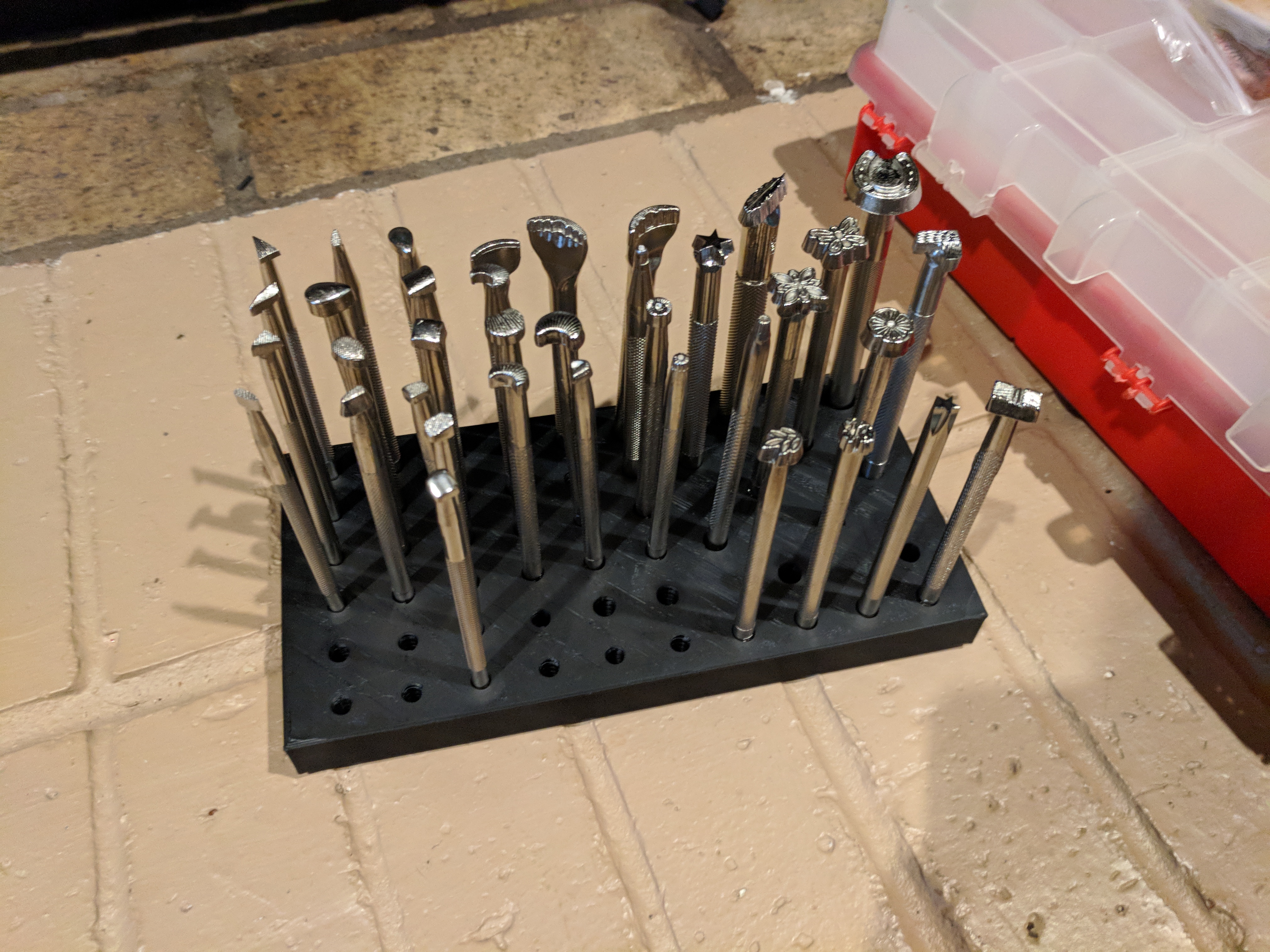 Leatherworking Stamps Holder