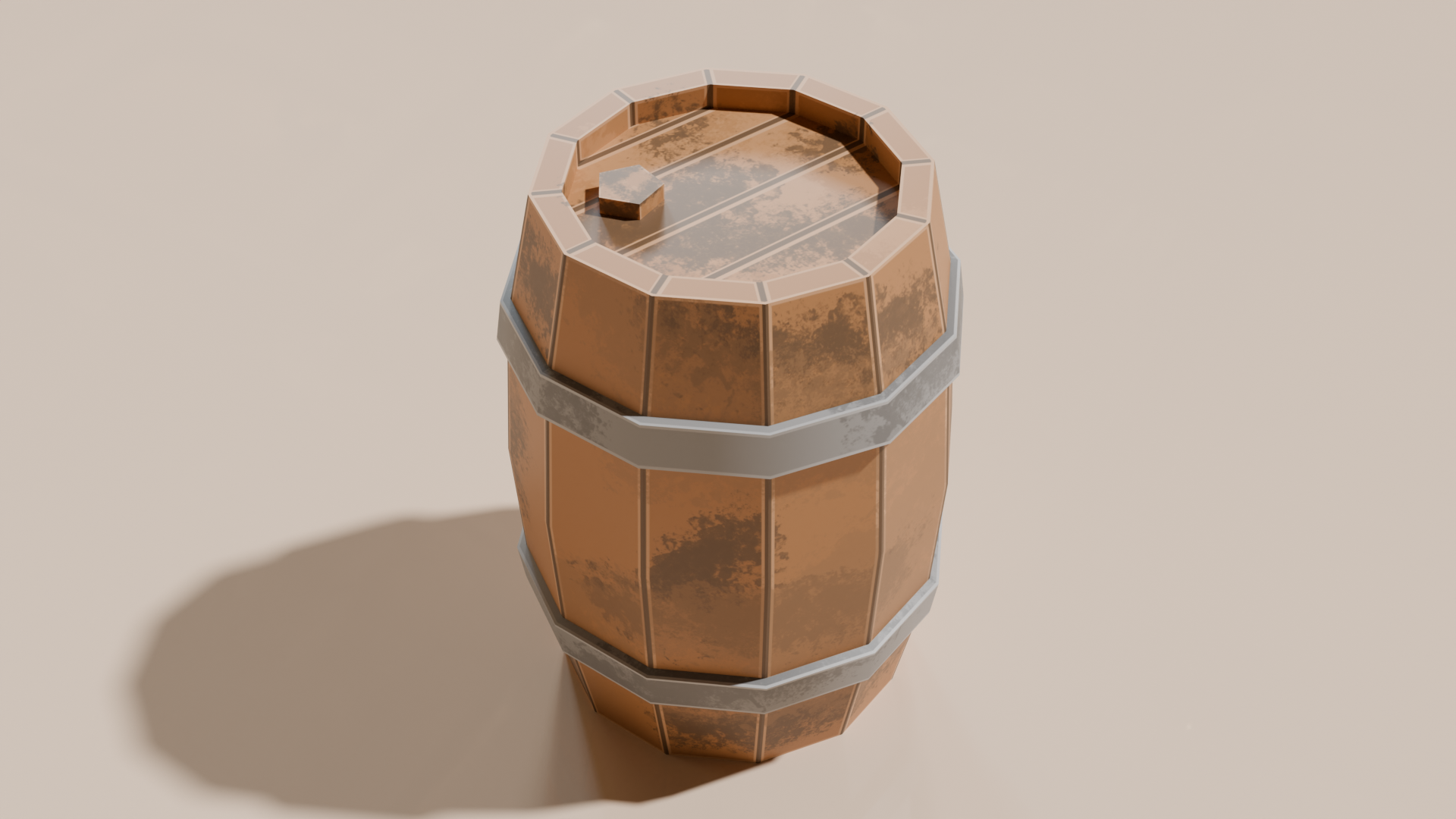Wooden Barrel