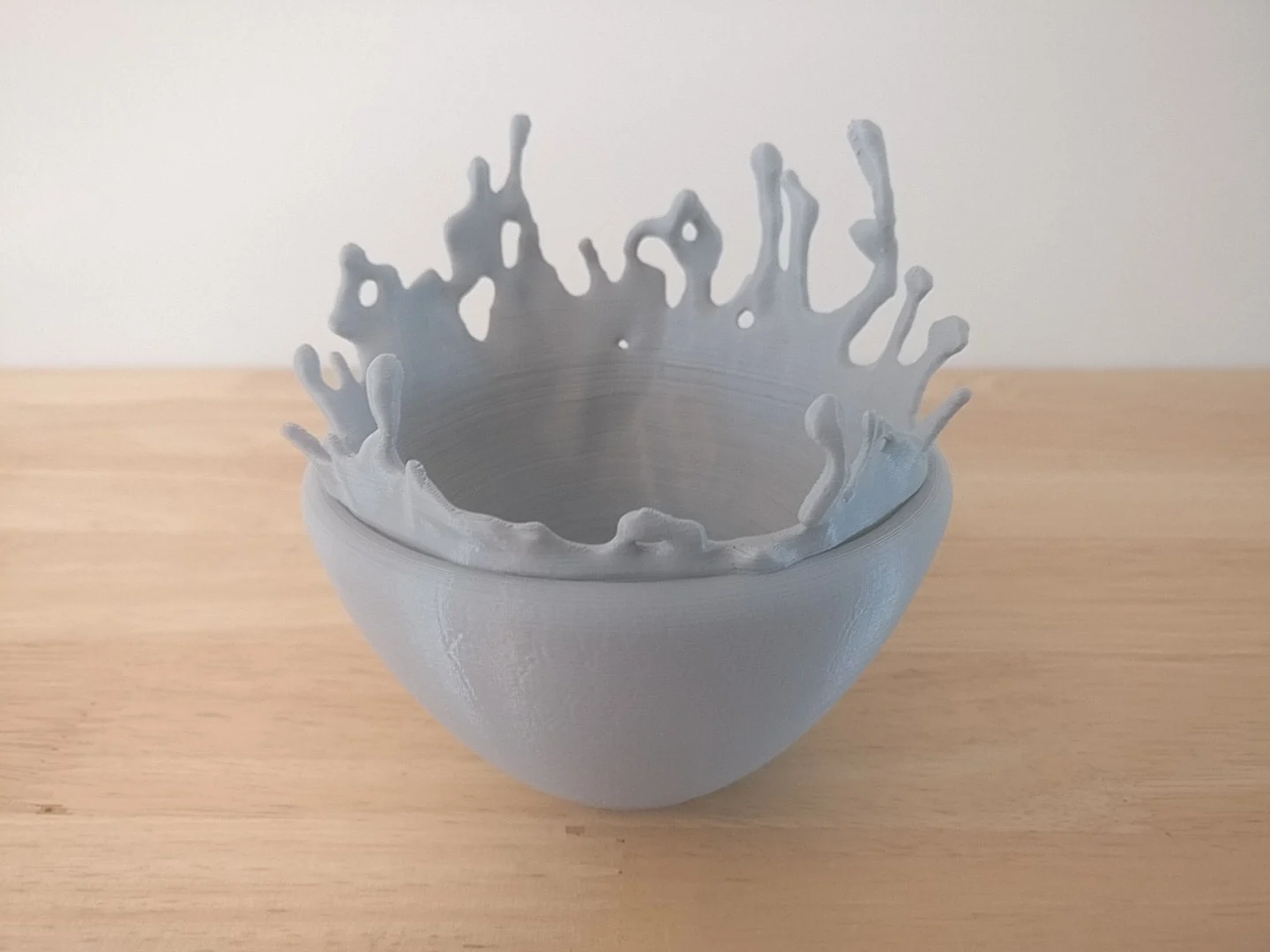 Water Splash in Bowl
