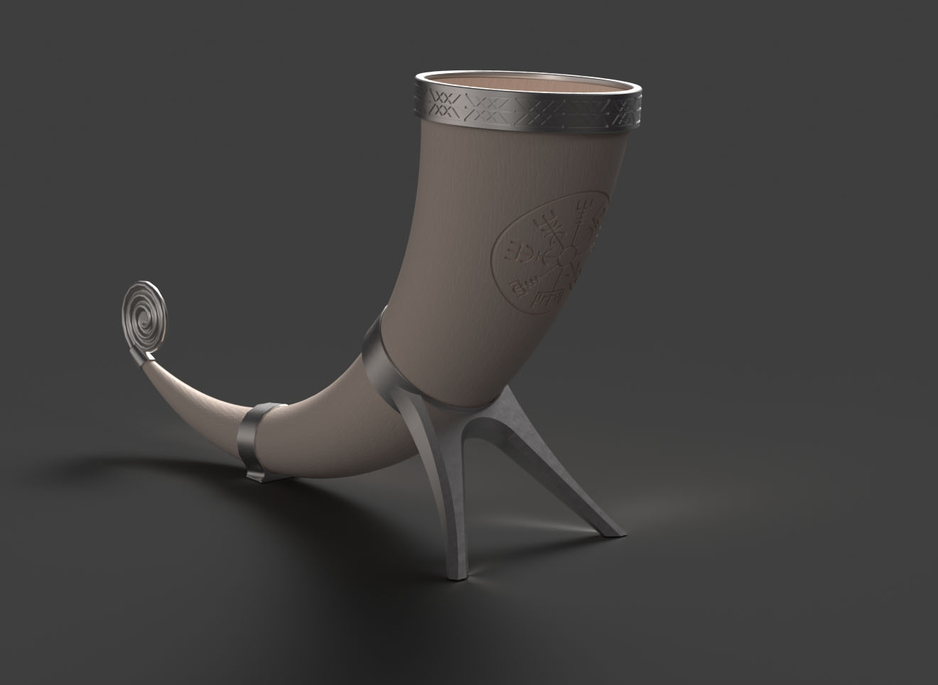 Viking Drinking Horn