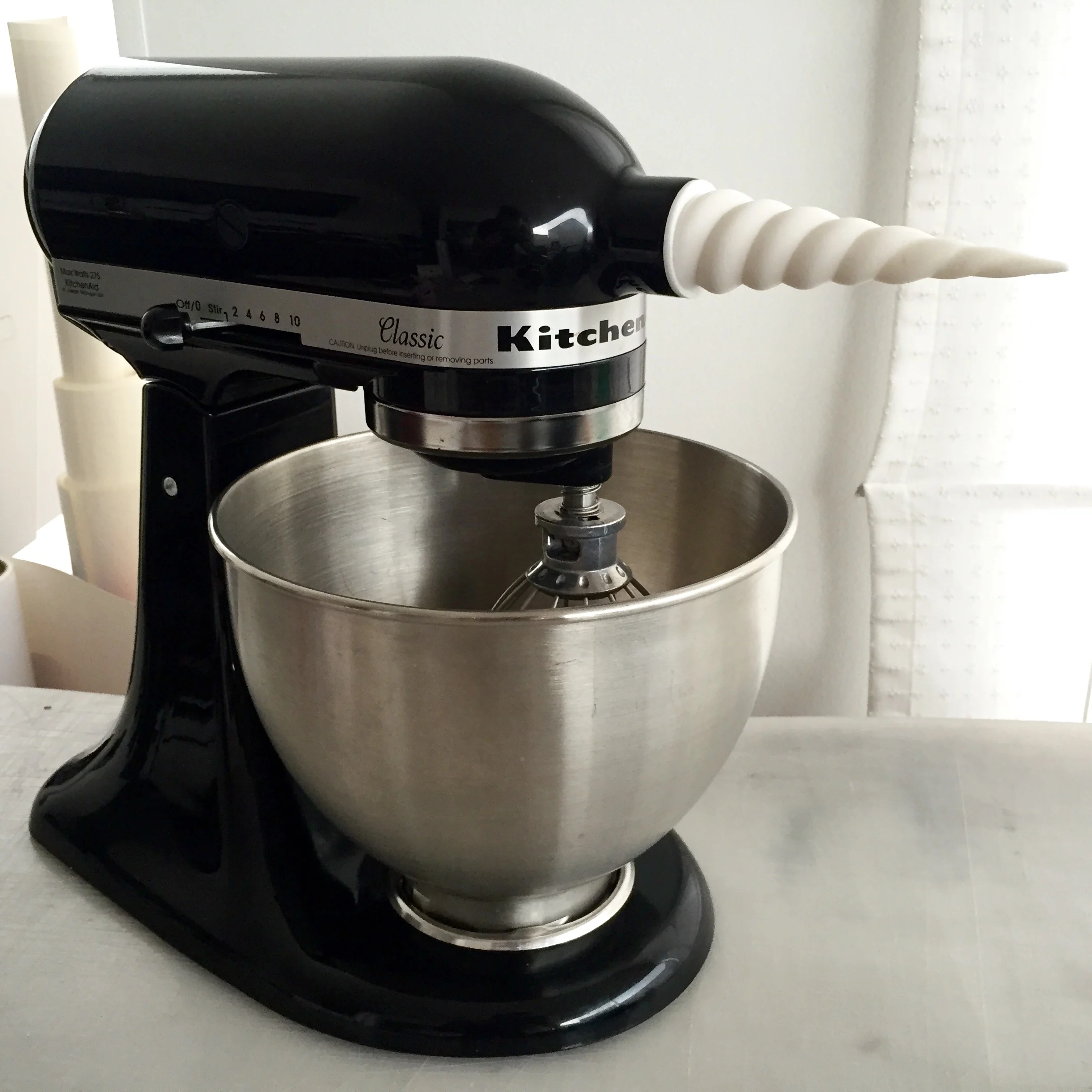Kitchenaid Stand Mixer Unicorn Horn Attachment