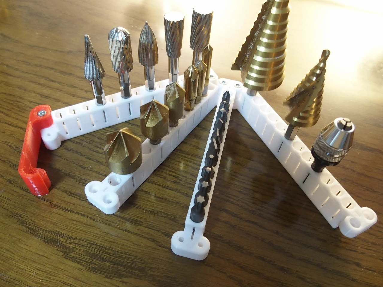 Folding Hex Bit Holder