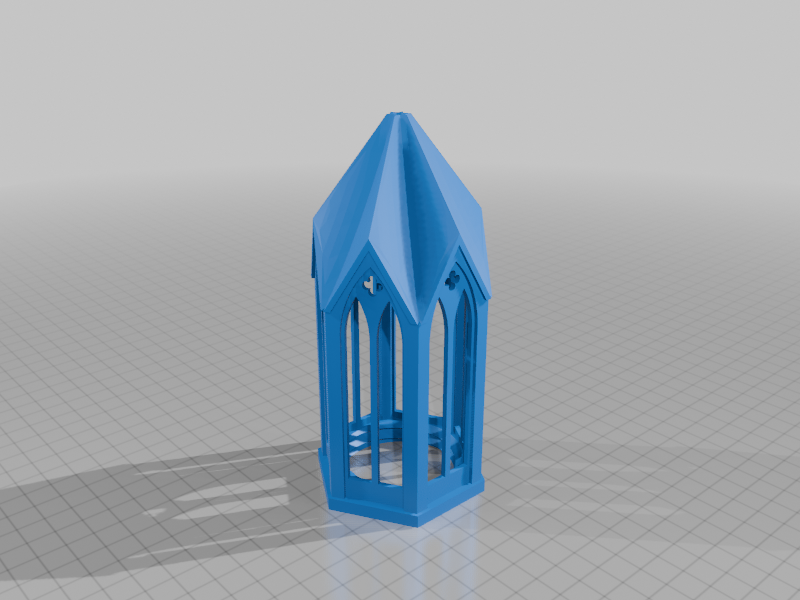 Gothic-Styl Lantern (Tealight-Version)