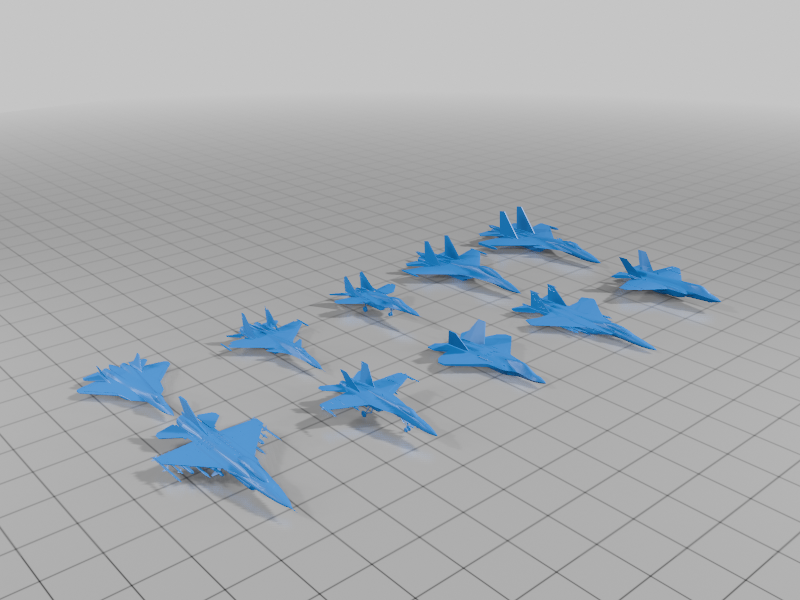 Ultimate Air Superiority Pack: Su-57, Su-27, Su-33, Su-35, Mig-29, F-35C, F-22, FA/18 Super Hornet, F-15C, F-16 Fighting Falcon