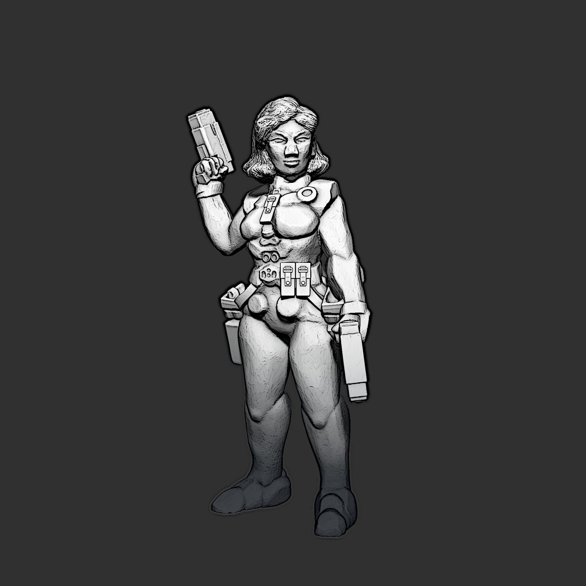 New Dominion: Mytho-Resistance Human Gunslinger