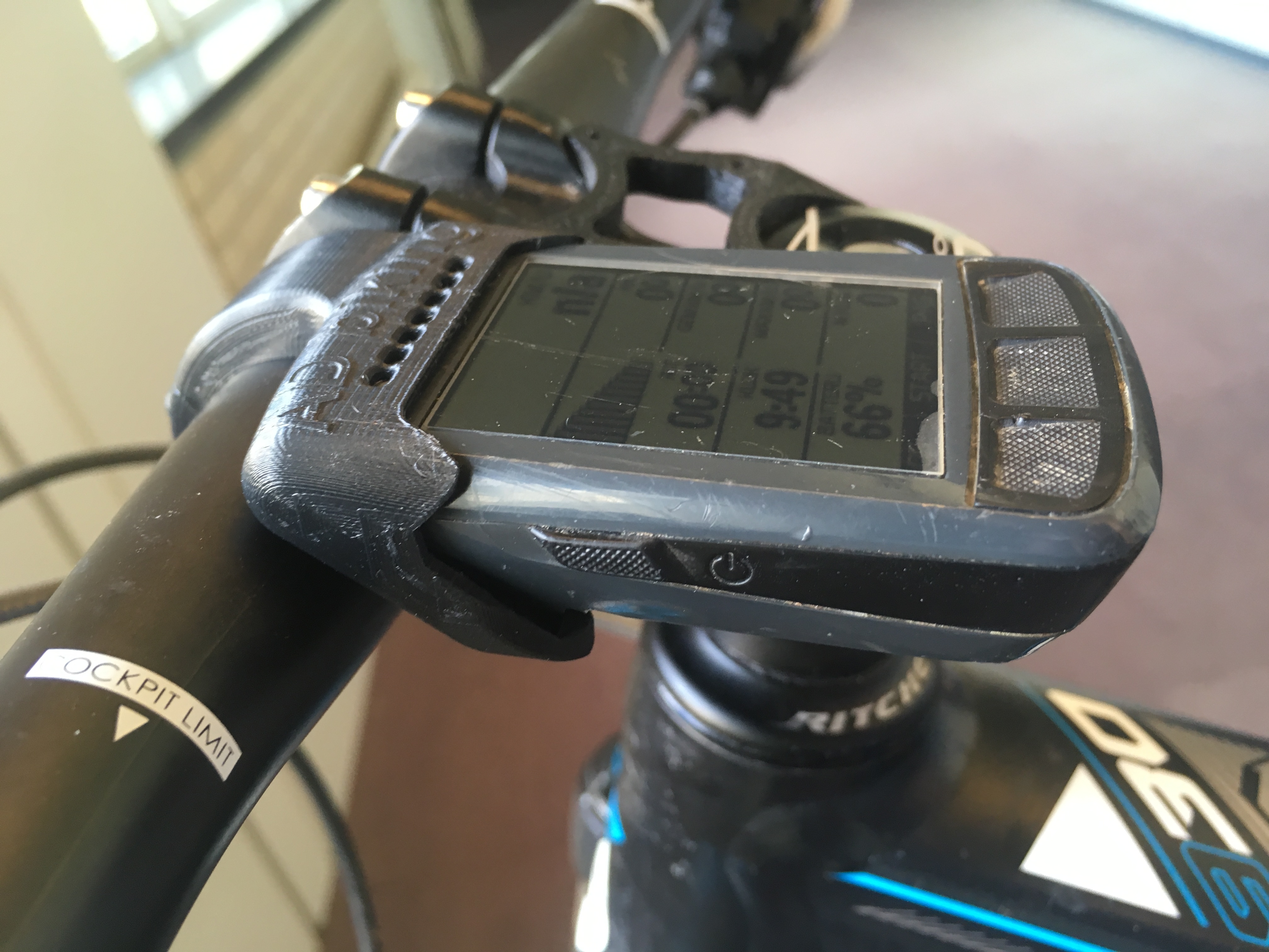 Wahoo Elemnt Bolt CRASHPROOF Downhill Mount (click in) 35mm