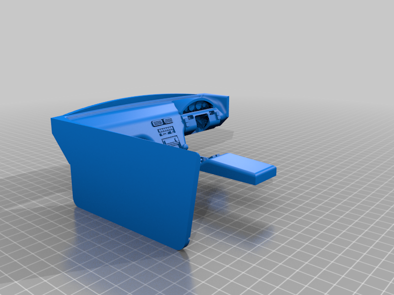 RC Drift 1:10 180 240 SX Interior separated parts