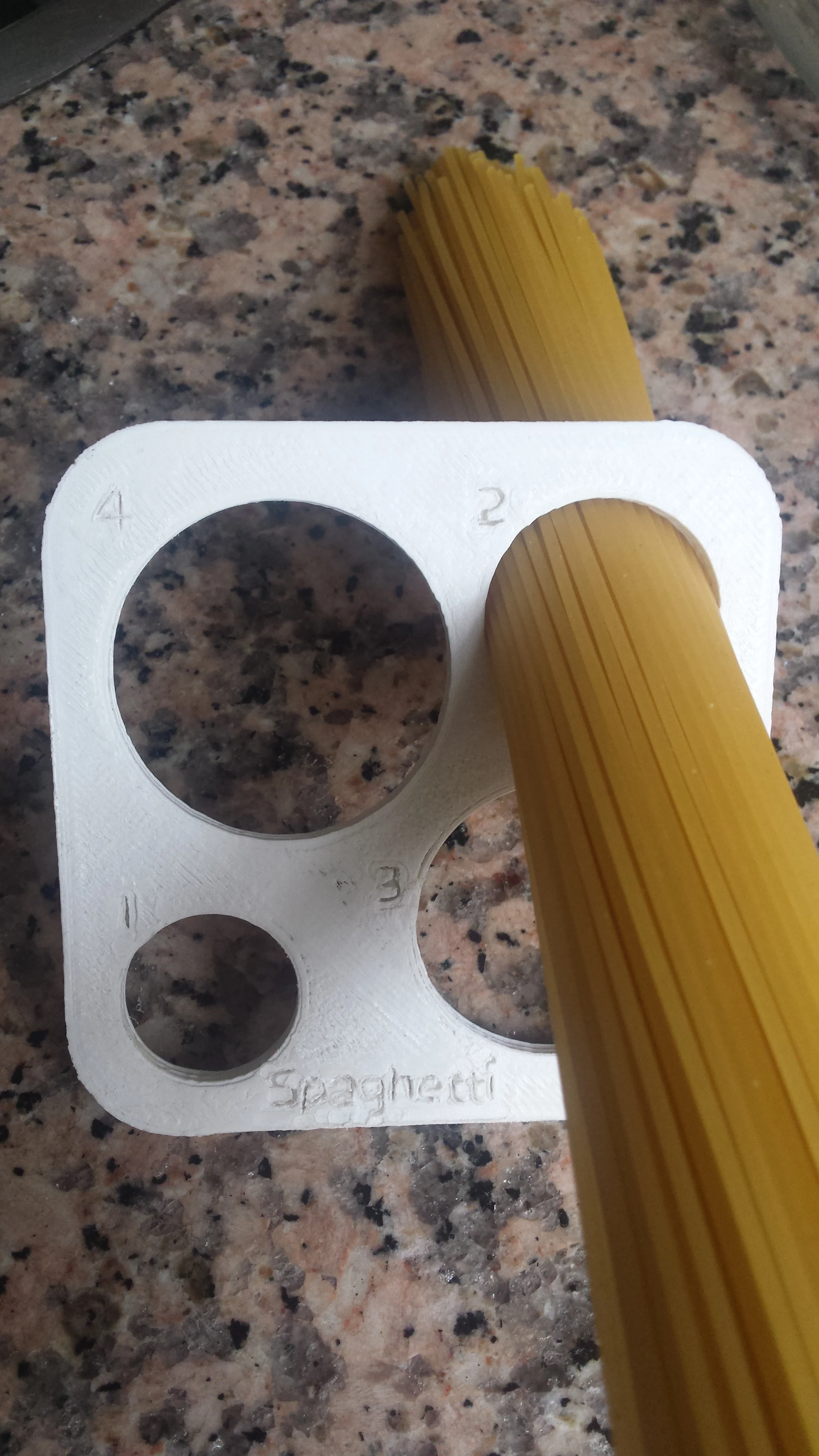 Spaghetti measuring tool