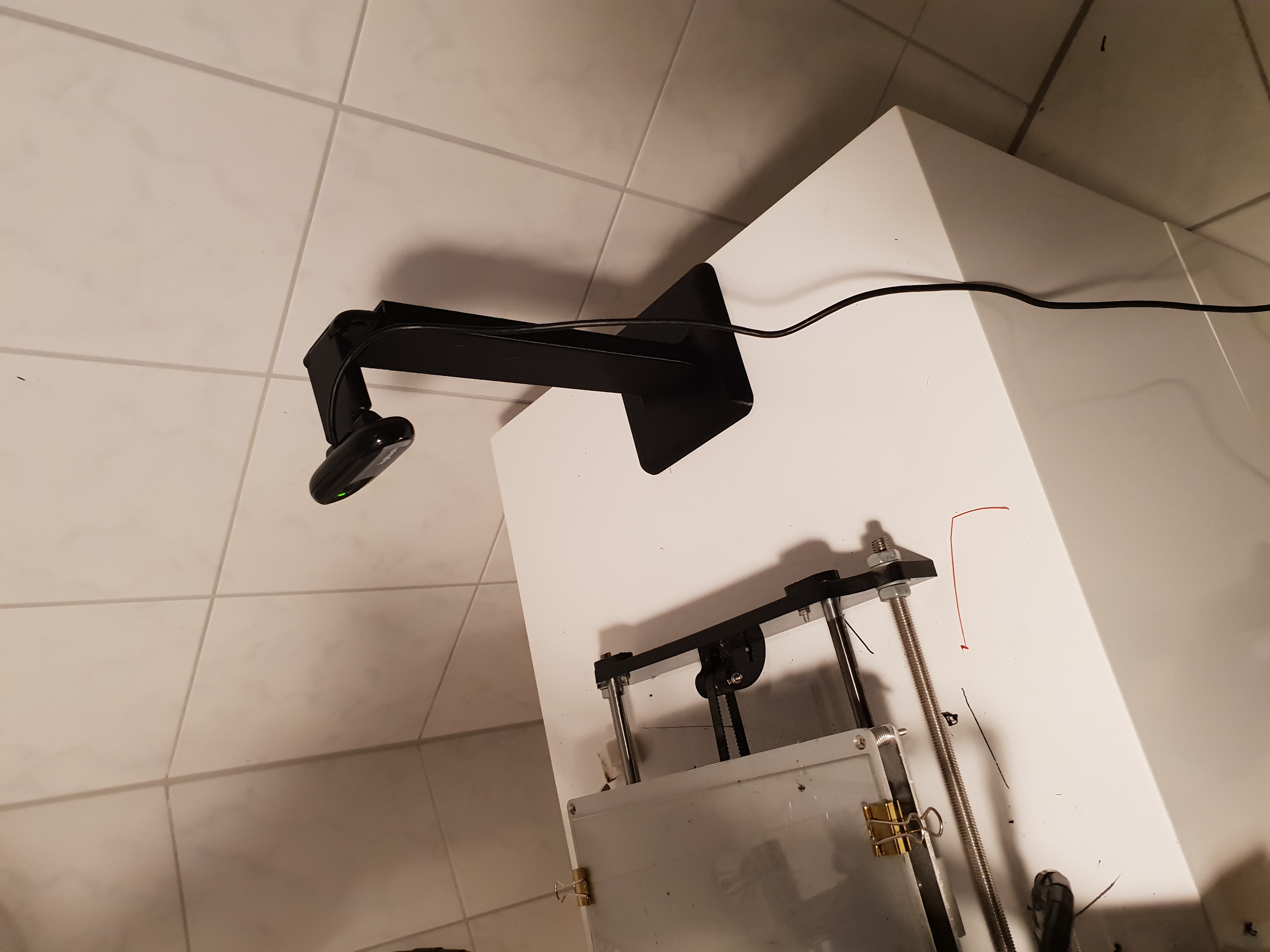 Cam stand Logitech C170 for OctoPrint