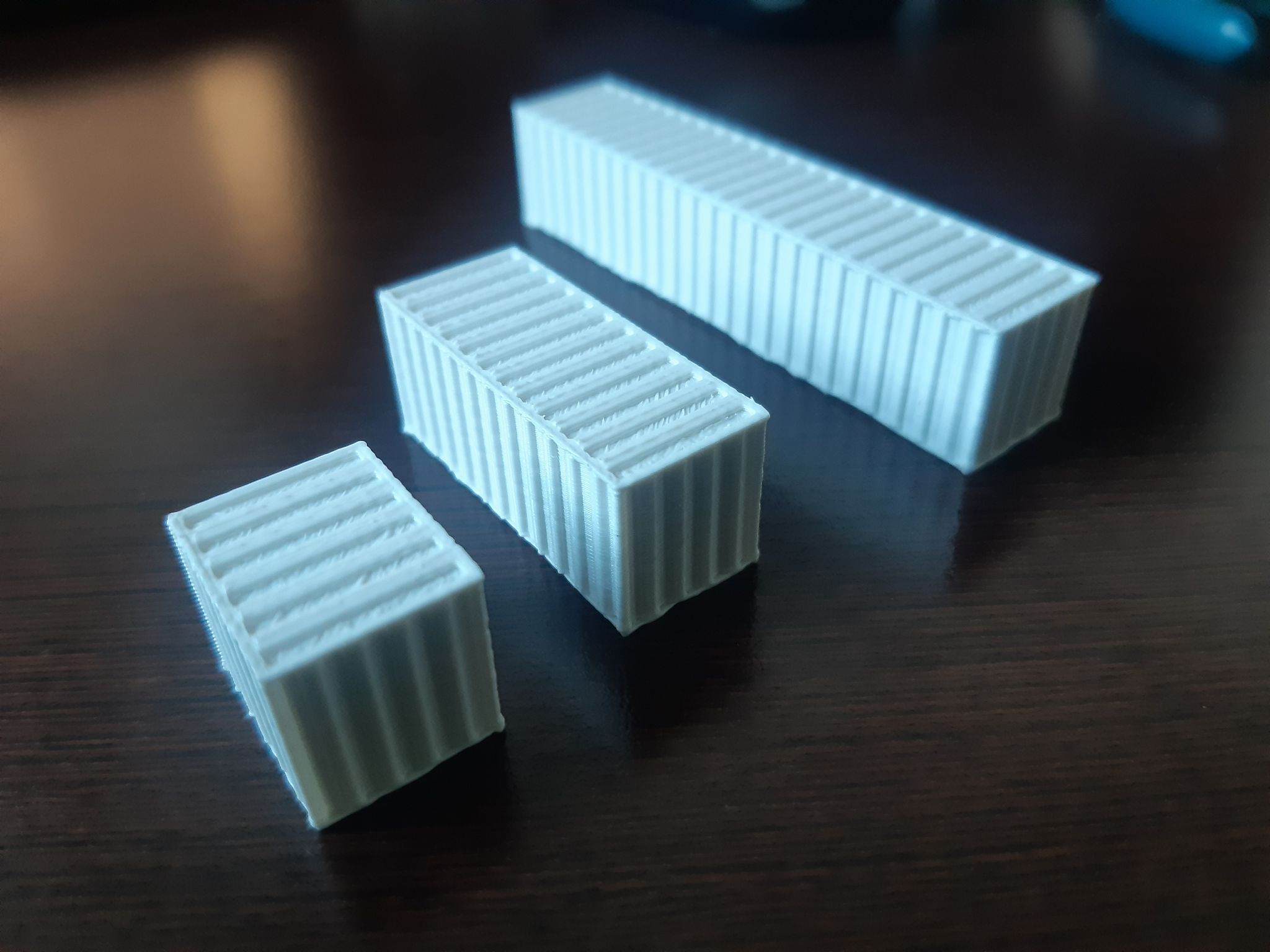 N scale 1:160 Shipping container 10ft, 20ft, 30ft,40ft MiniRailway