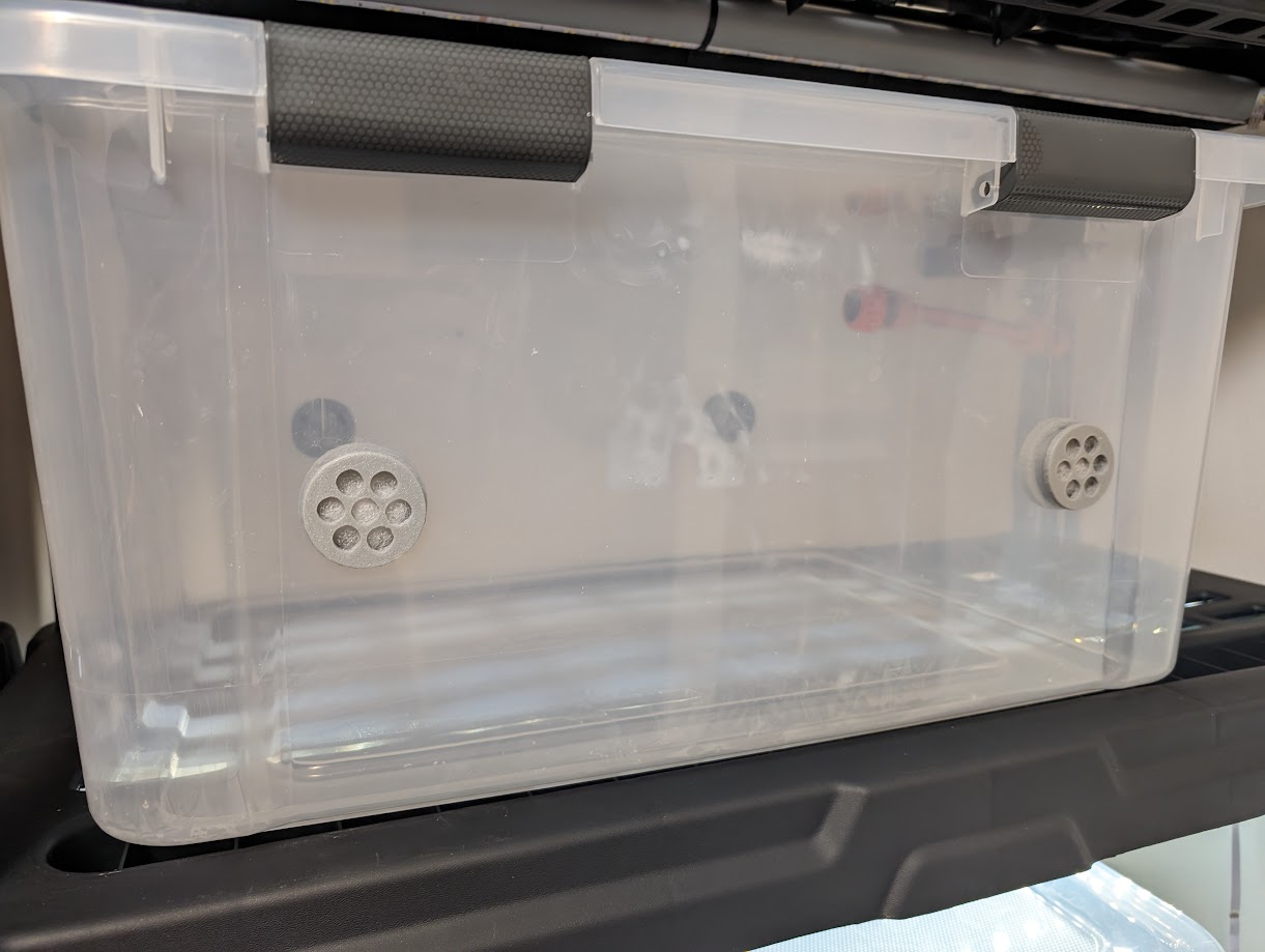 Monotub FAE filter for mycology