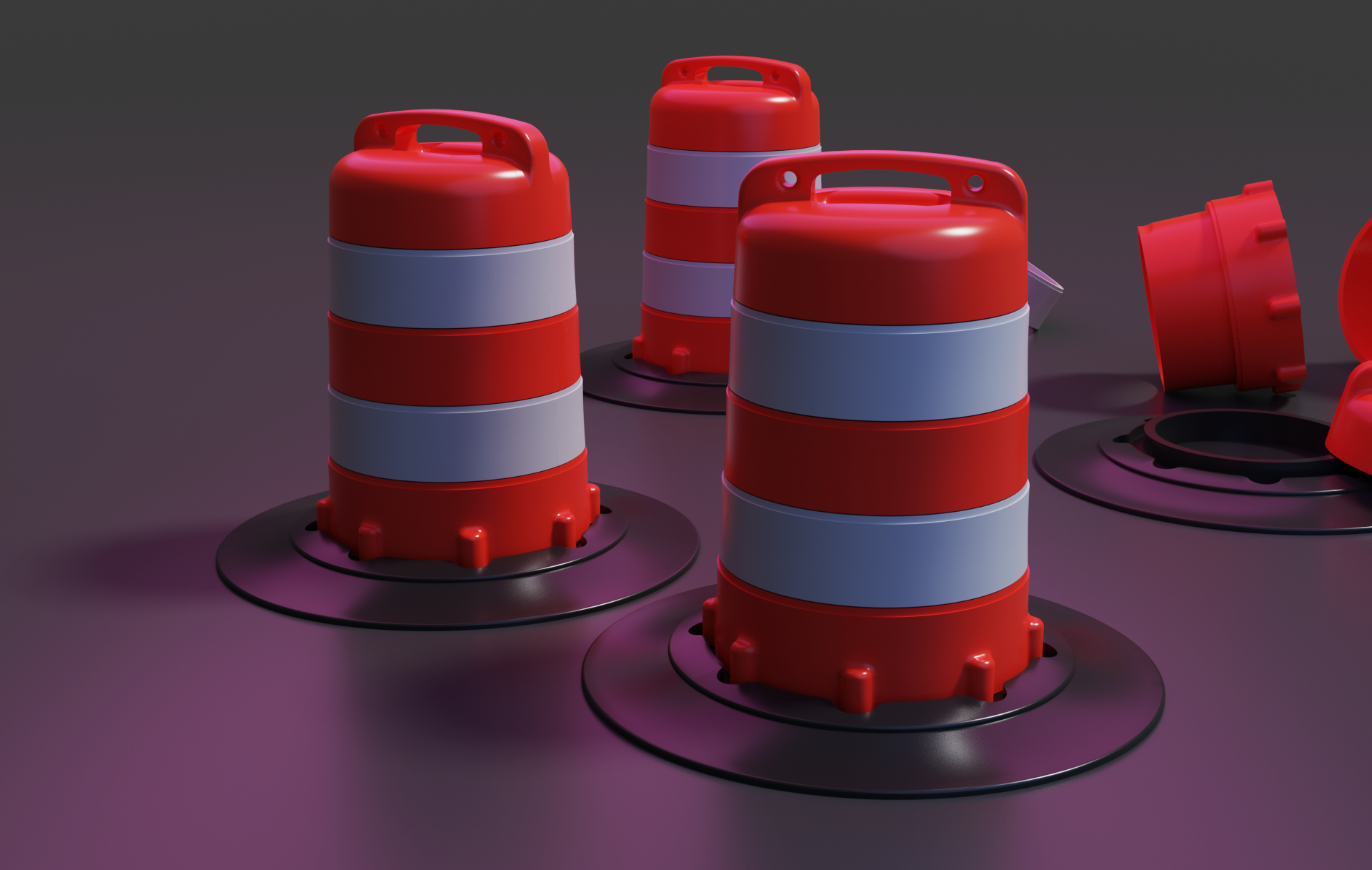 Road barrel