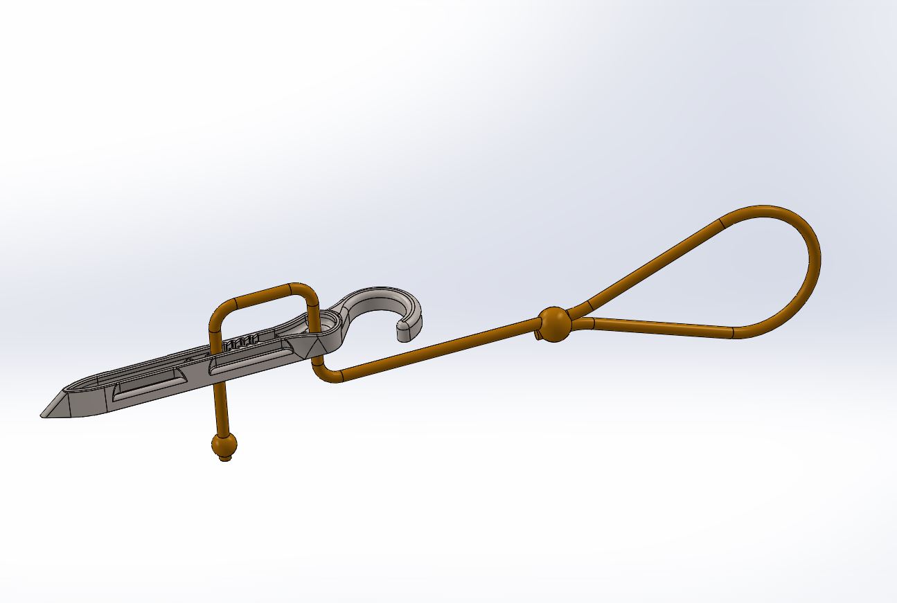 Deer Cleaning Aid, Leg Splay tool
