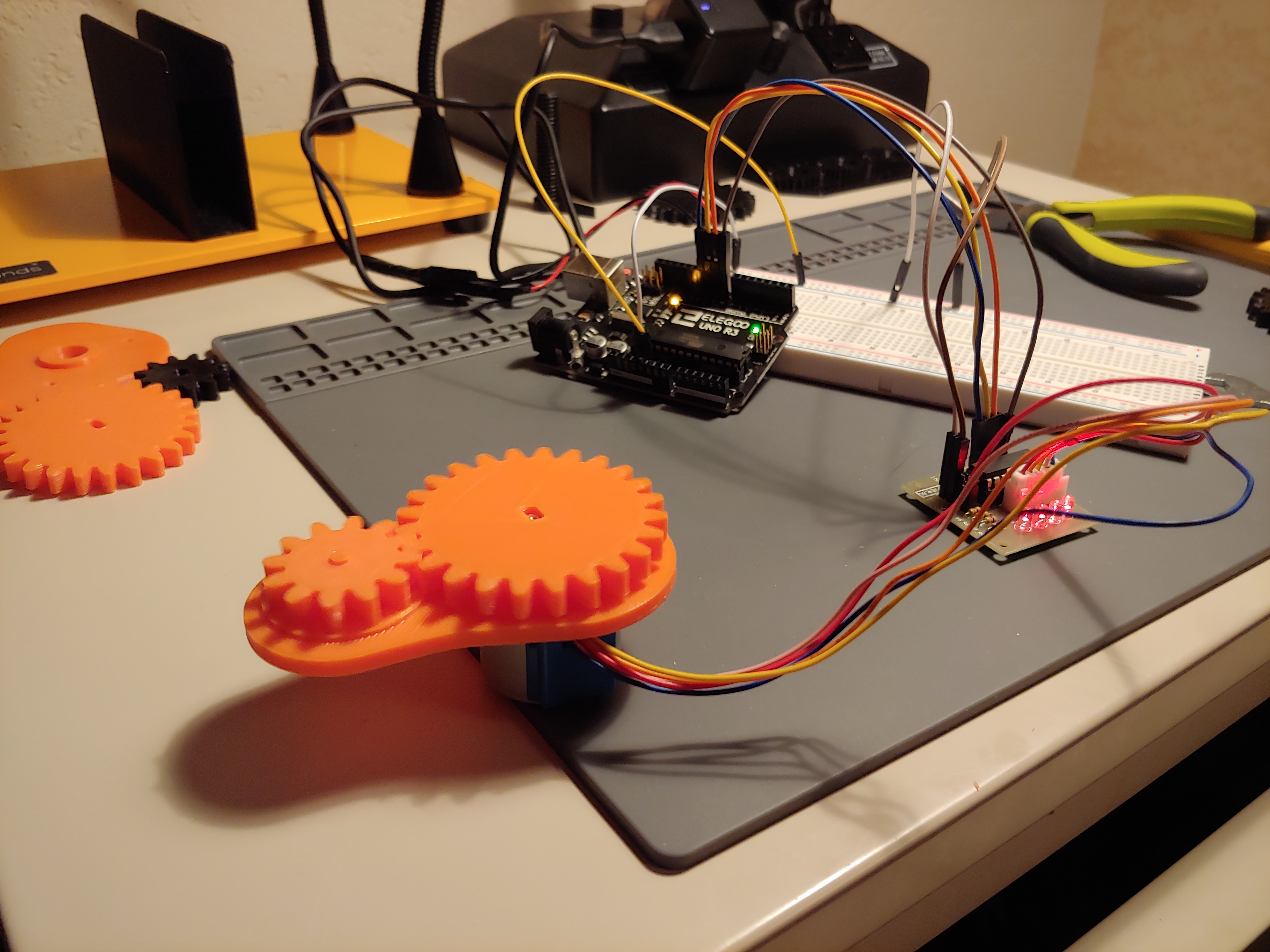 Gear set for 28byj-48 stepper