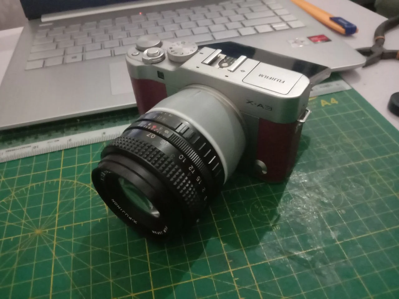 Fujica X mount to Fuji X mount lens adapter