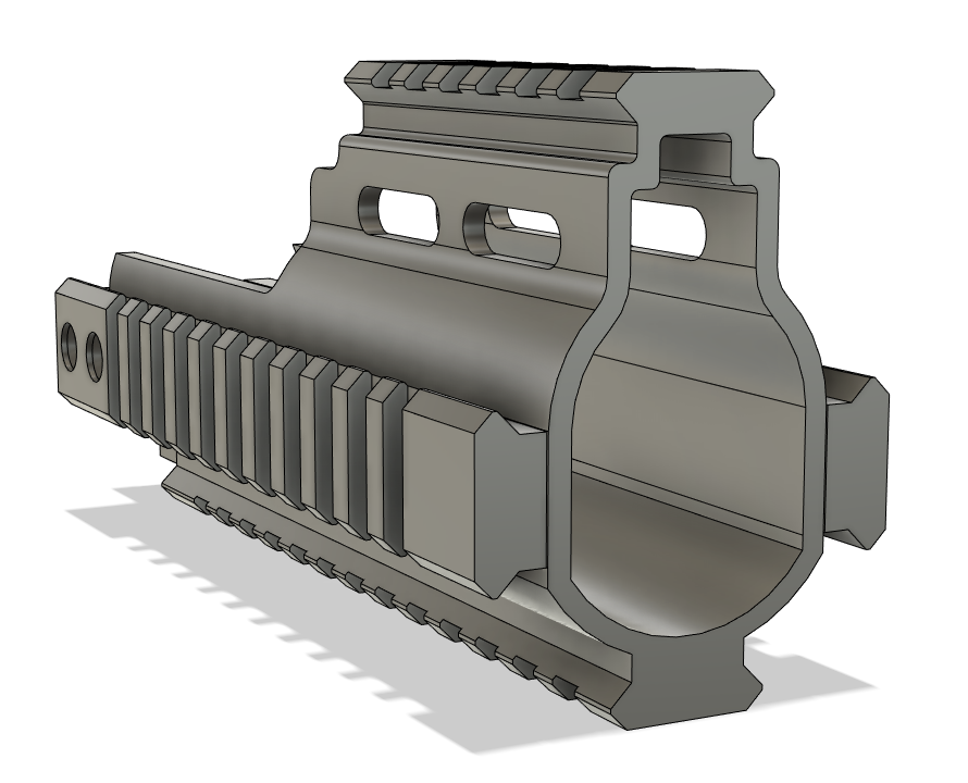 Airsoft Scar L & H Rail Extension