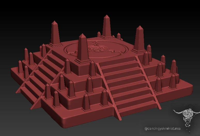 (fixed) Chaos dwarfs/ Abysmal dwarfs ziggurat in 10mm and 28mm also for other races