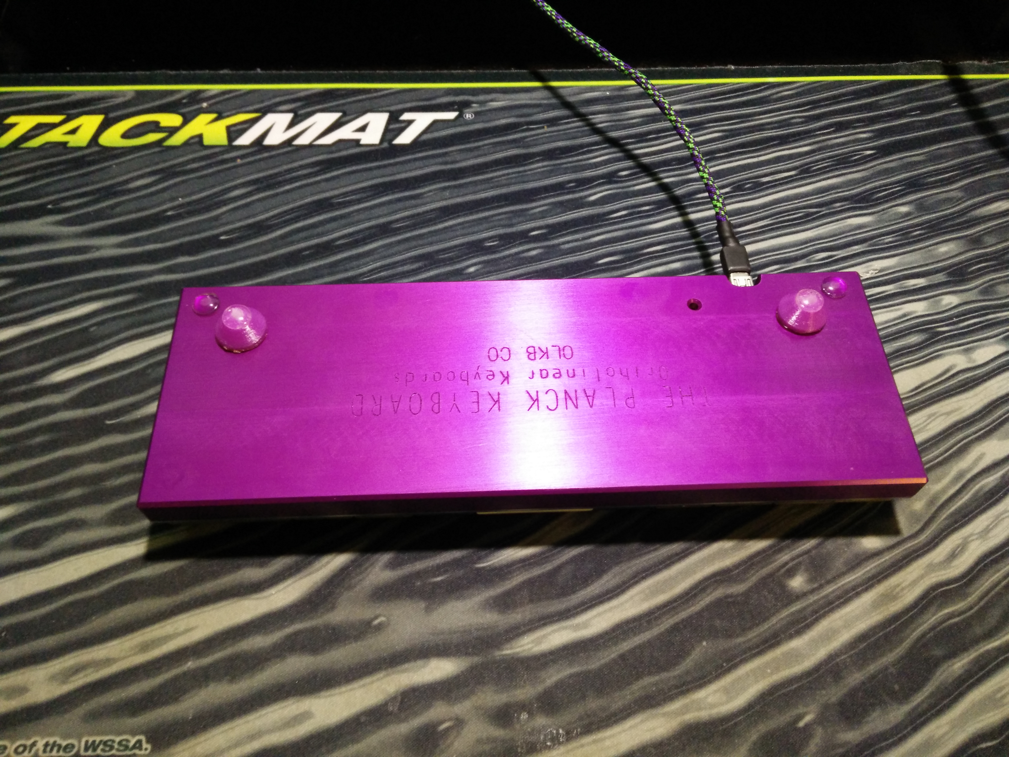 Planck Keyboard Feet