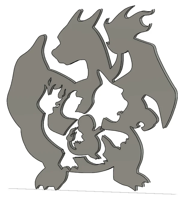 Charmander Charmeleon Charizard Evolution