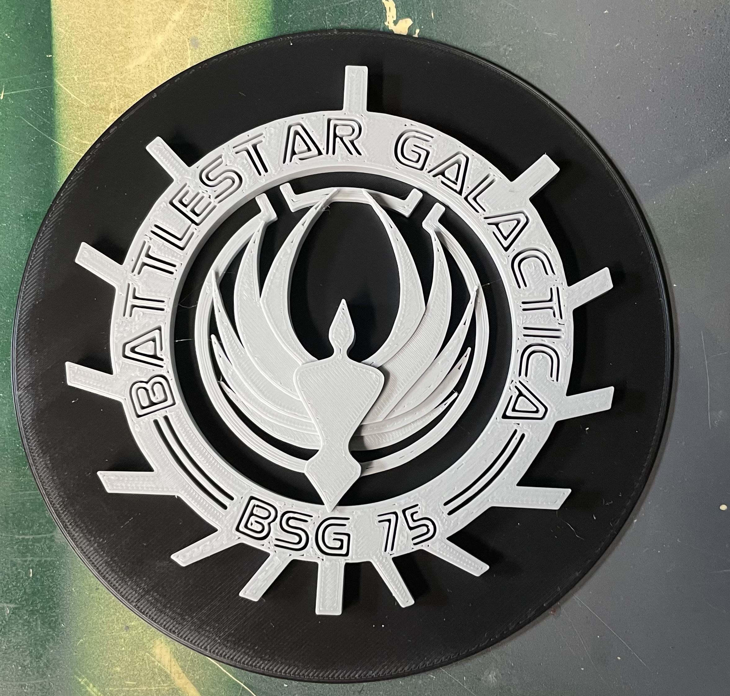 Battlestar Galactica Logo 8" (200mm) Wall Decoration