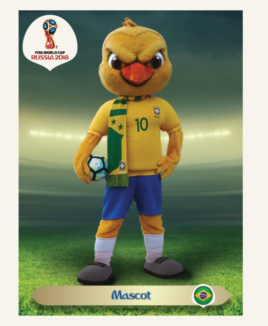 Canarinho Pistola lithophane (Brazil Mascot)
