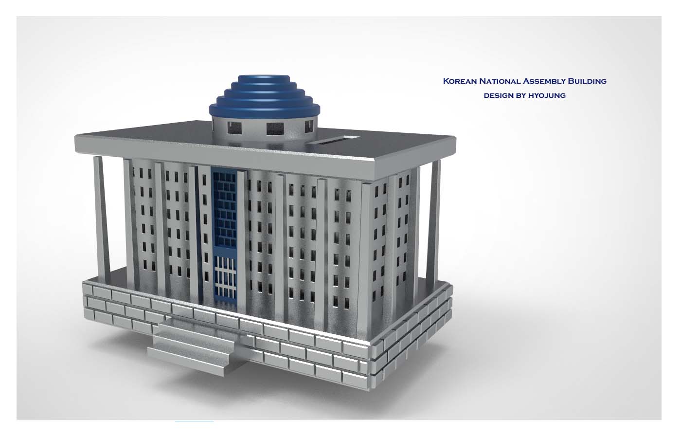 Korean National Assembly Building Coin Bank