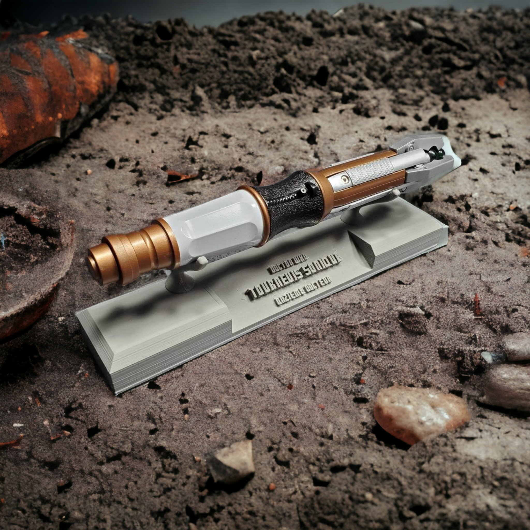 11th Doctor Who's sonic screwdriver stand