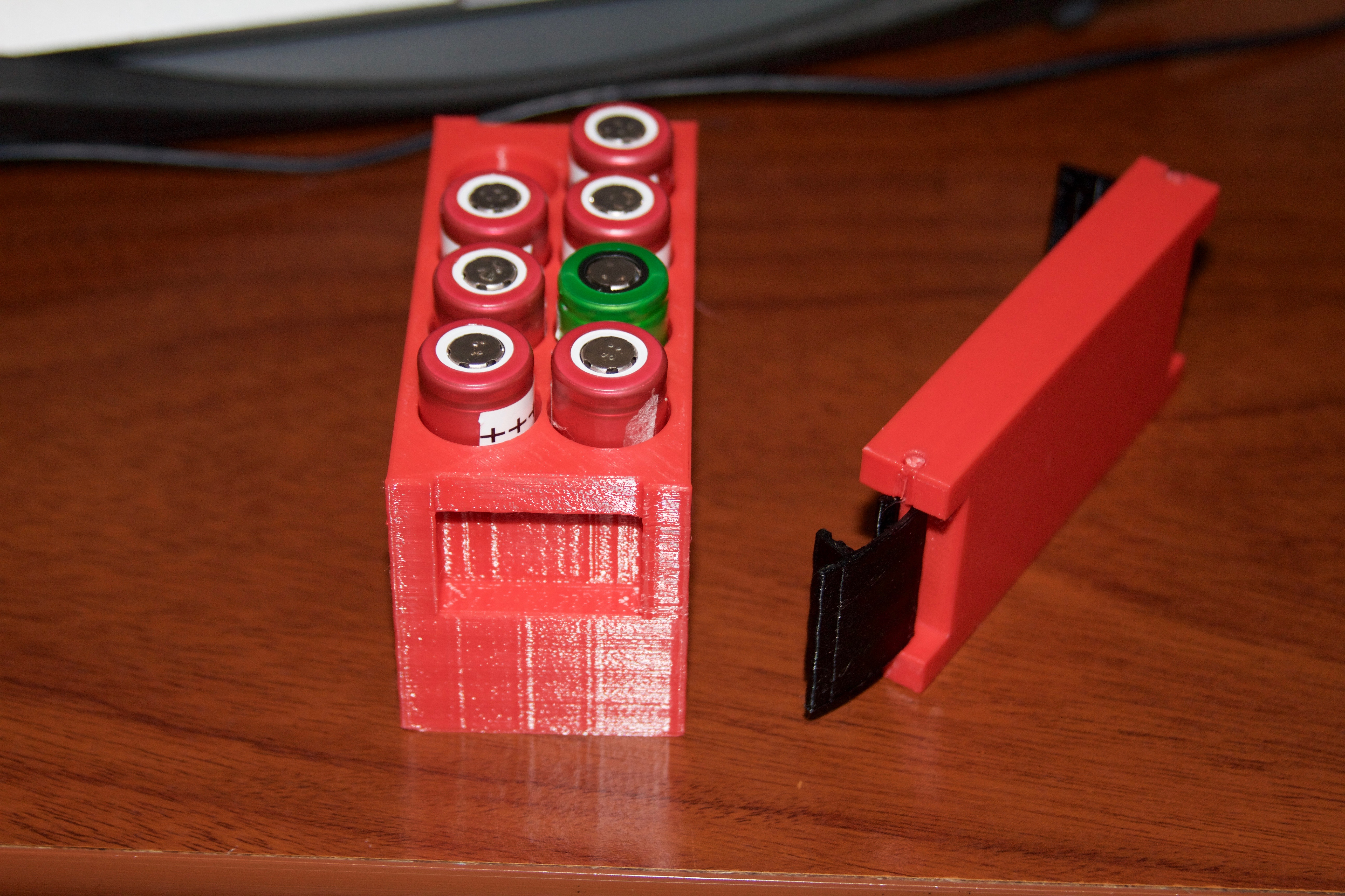 18650 x8 Battery Case Box for traveling V2